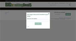 Desktop Screenshot of bighonkingdeal.com